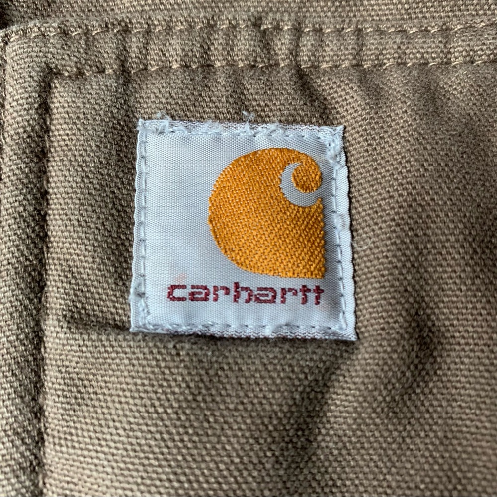 Carhartt Brown Hooded Jacket youth Large (14-16) - Picture 4 of 8